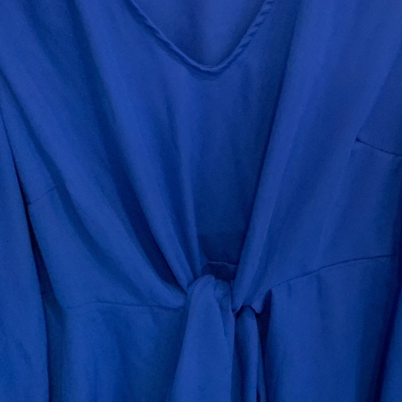 NEVER WORN! Georgette Tie-Front Blouse - Sz 2X - Picture 8 of 14